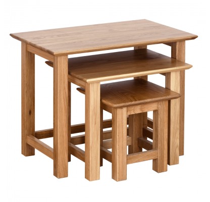 Devonshire New Oak Small Nest Of Tables